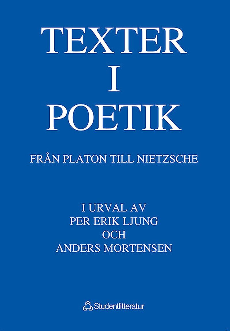 Texter i poetik - Från Platon till Nietzsche