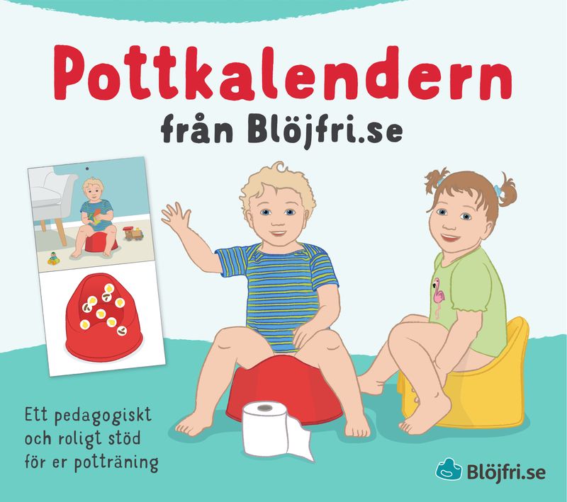 Pottkalendern från Blöjfri.se : ett pedagogiskt och roligt stöd för er potträning