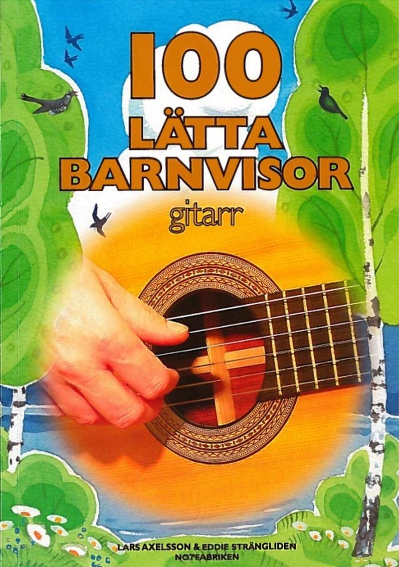 100 lätta barnvisor gitarr