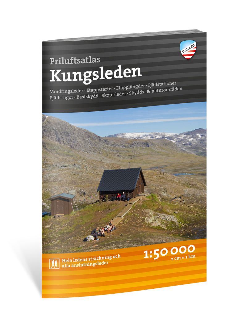 Friluftsatlas Kungsleden 1:50 000