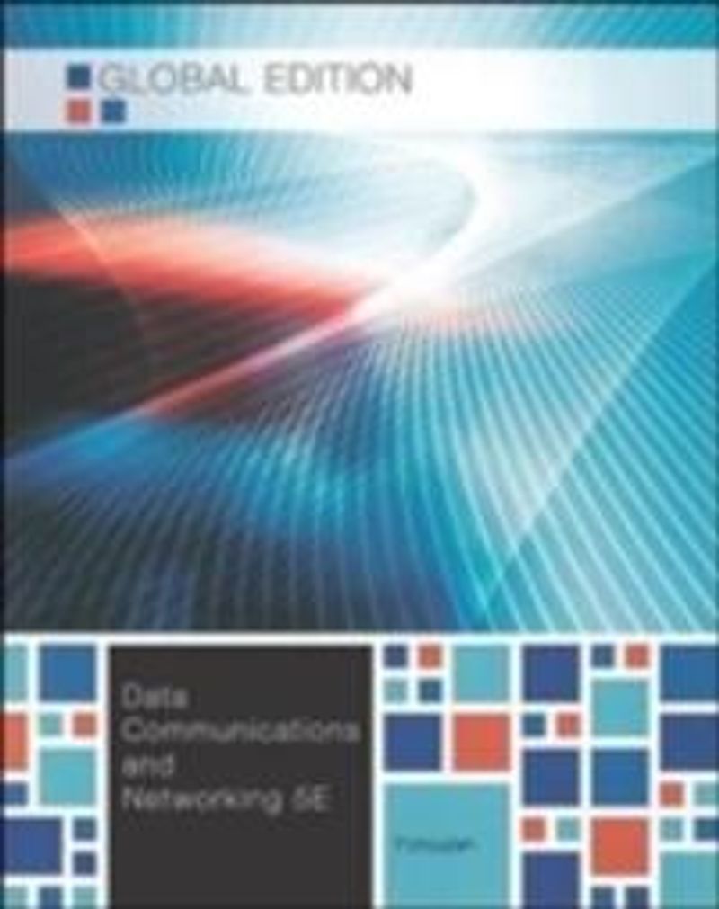 Data communications andnetworking 5e