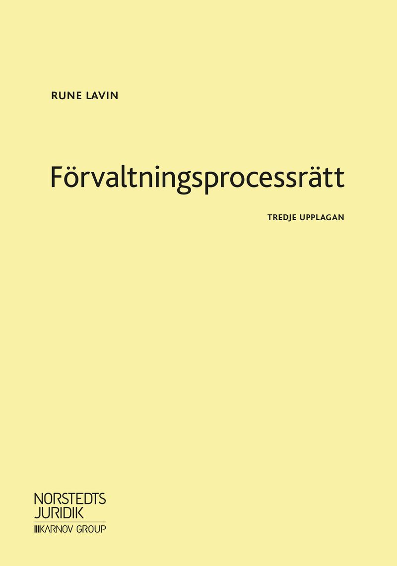 Förvaltningsprocessrätt