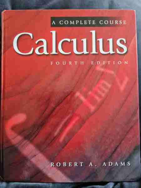 Calculus: a complete course 