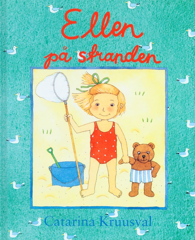 Ellen på stranden