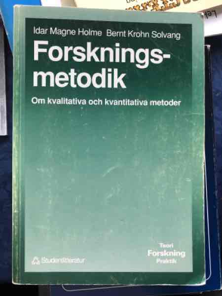 Forskningsmetodik 
