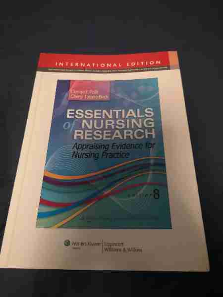 Essentials of nursing research 