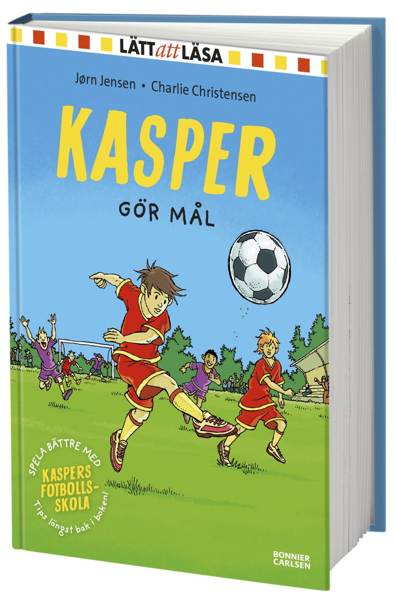 Kasper gör mål