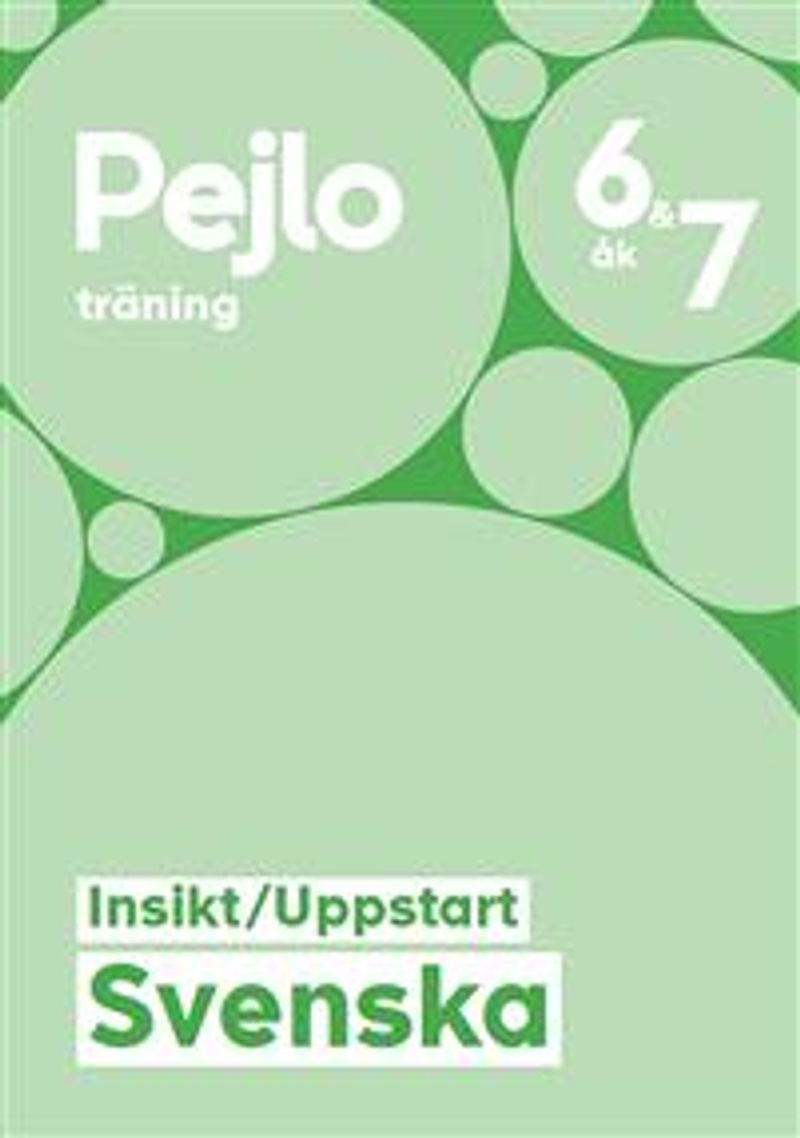 Pejlo träning svenska åk 6 och 7