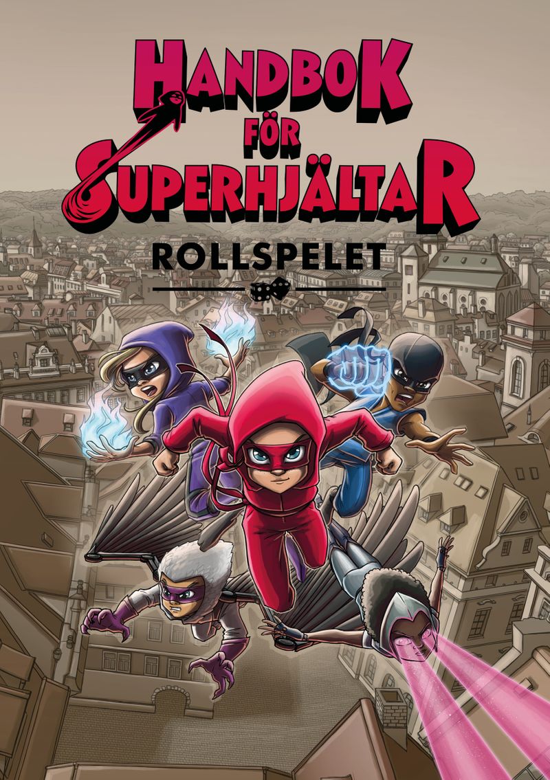 Handbok för Superhjältar - rollspelet